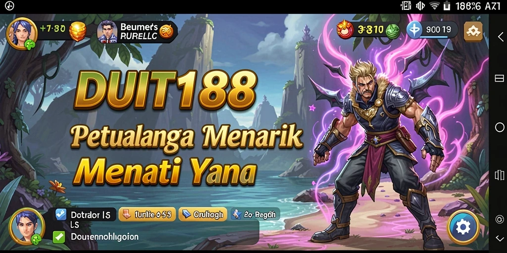 Tampilan menarik dari gameplay seru dalam DUIT188.