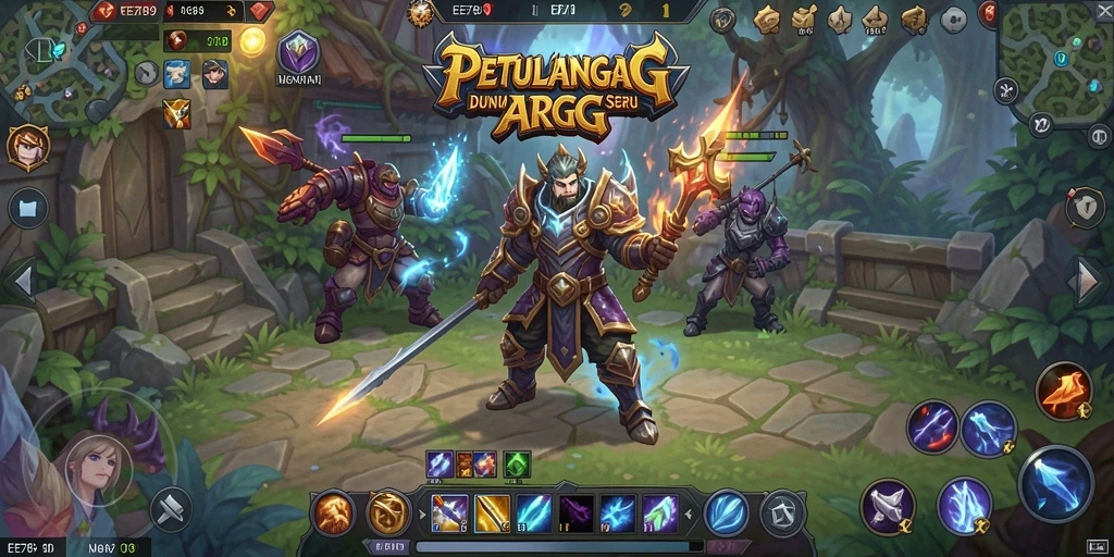 Tangkapan layar gameplay EE789 menampilkan aksi seru dan pertarungan yang intens.