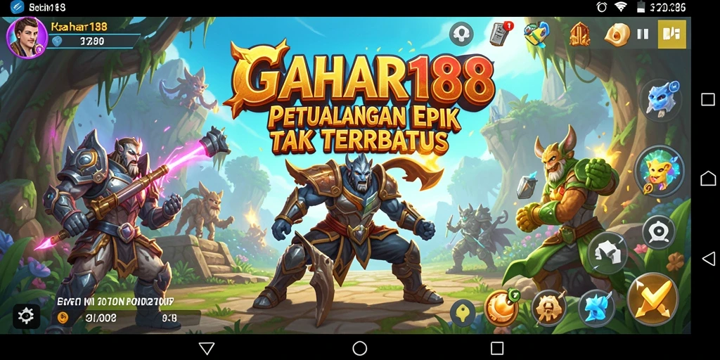 Tampilan menarik saat menjelajahi dunia petualangan di GAHAR188.