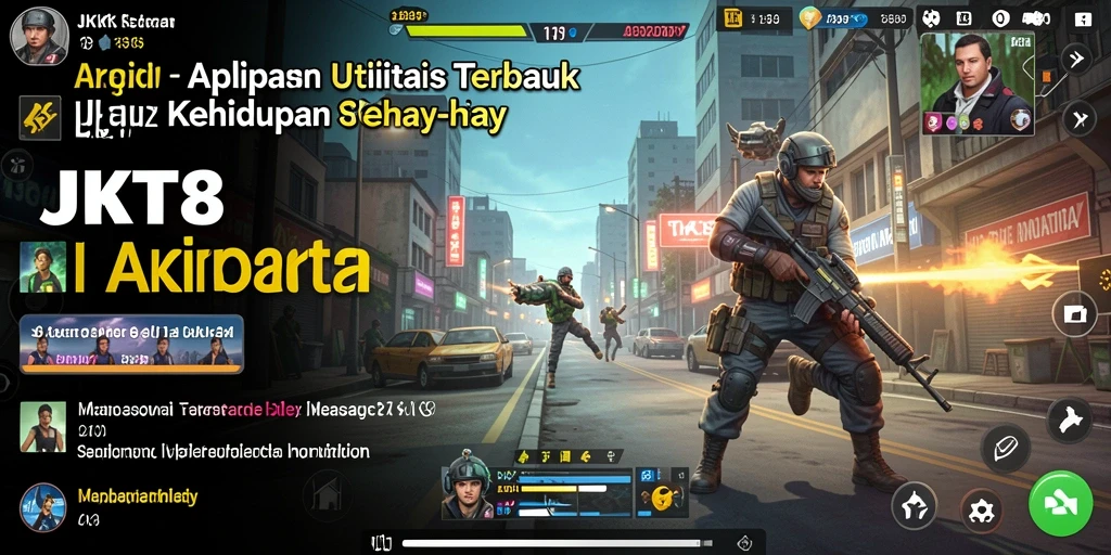 Screenshot utama JKT8 menampilkan antarmuka aplikasi Utility yang intuitif.