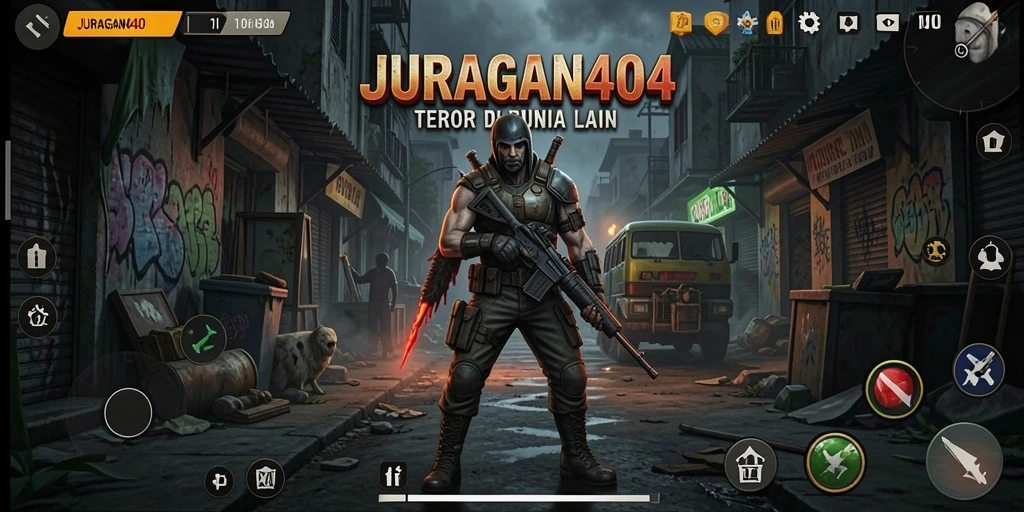Menampilkan gameplay menyeramkan dengan makhluk-makhluk kelam yang mengejar.