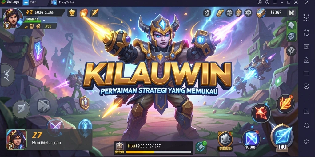 Screenshot gameplay KILAUWIN yang penuh strategi dan taktik.