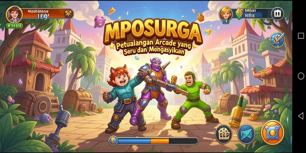 Tangkapan layar gameplay MPOSURGA yang menampilkan keseruan dan tantangan yang ada.
