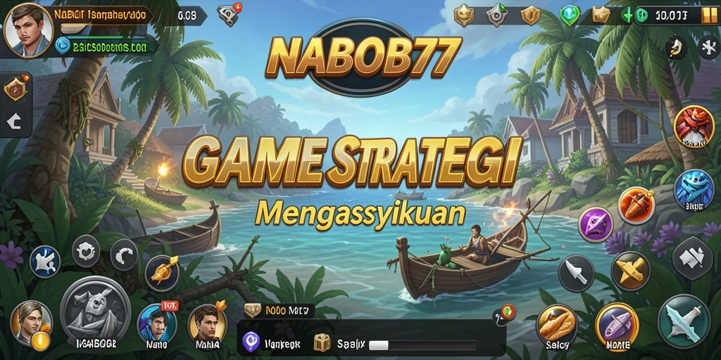 Tangkapan layar gameplay NABOB77 yang mendebarkan dan penuh strategi.