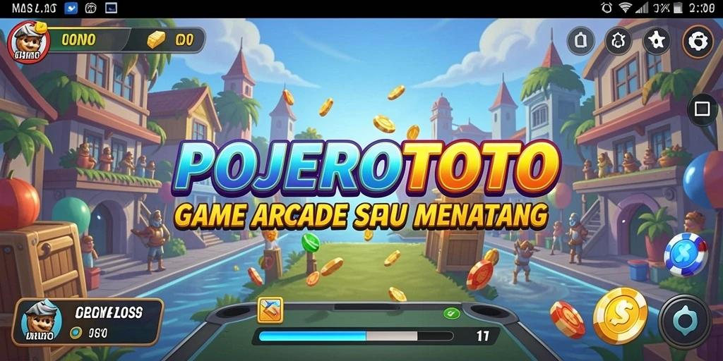Screenshot gameplay POJEROTOTO menampilkan aksi seru dan grafis yang menarik.