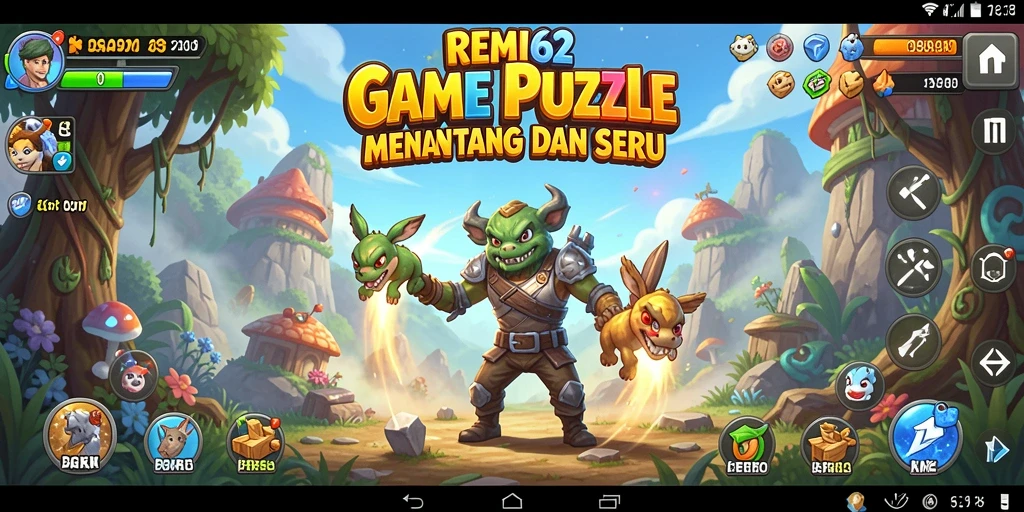 Tampilan gameplay <strong>REMI62</strong> yang menarik untuk pecinta teka-teki.