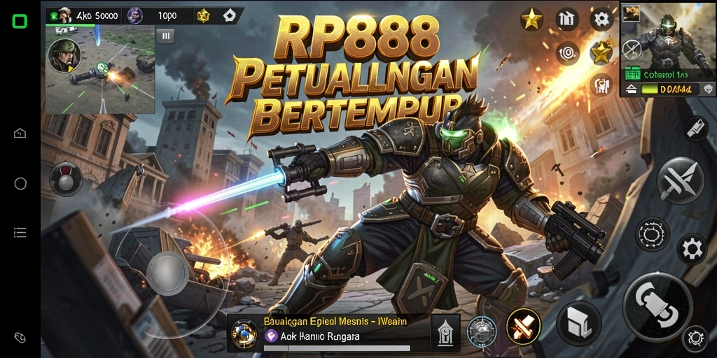 Tampilan gameplay RP888 yang menarik dan penuh aksi.