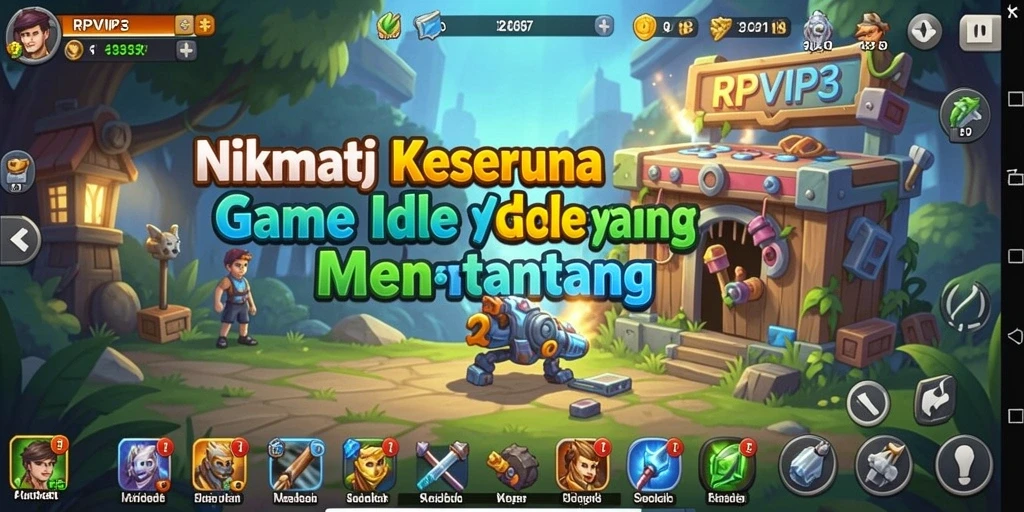 Tampilan screenshot menunjukkan gameplay menarik dari RPVIP3 yang menyenangkan.