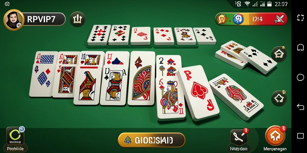 Tampilan gameplay RPVIP7 yang seru dan interaktif.