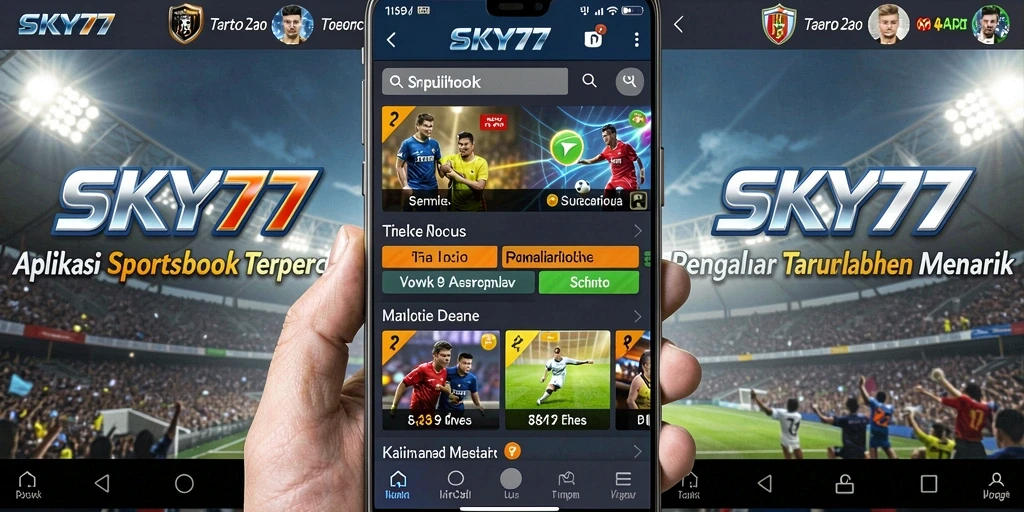 Tampilan gameplay menarik dalam taruhan olahraga di SKY77.