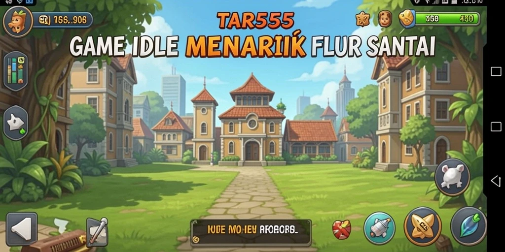 Tampilan gameplay TAR555 yang menarik dan menyenangkan.